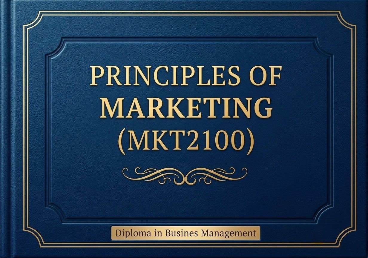MKT2100 Principles of Marketing